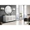 James Martin Vanities Athens 60in Single Vanity, Glossy White w/ 3 CM Eternal Jasmine Pearl Quartz Top E645-V60S-GW-3EJP - alternate 2